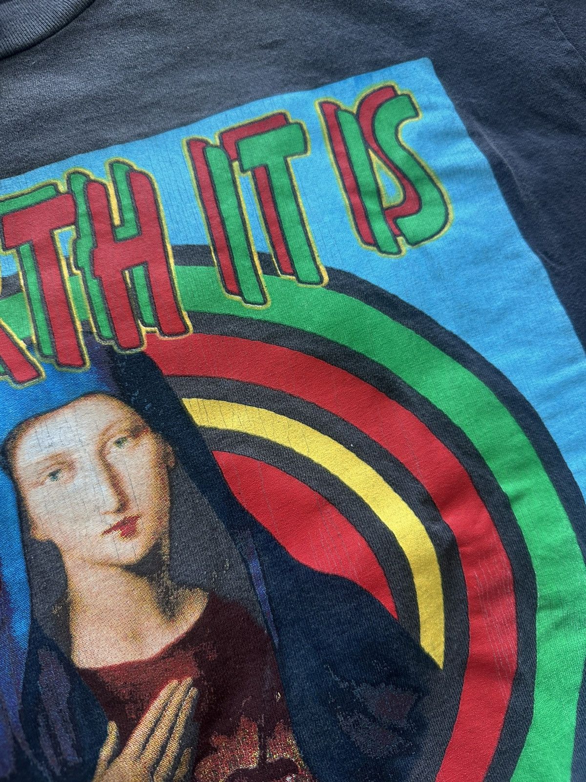 Saint Michael Saint Michael’s ON EARTH IT IS A WAR T Shirt Size US XL / EU 56 / 4 - 4 Thumbnail
