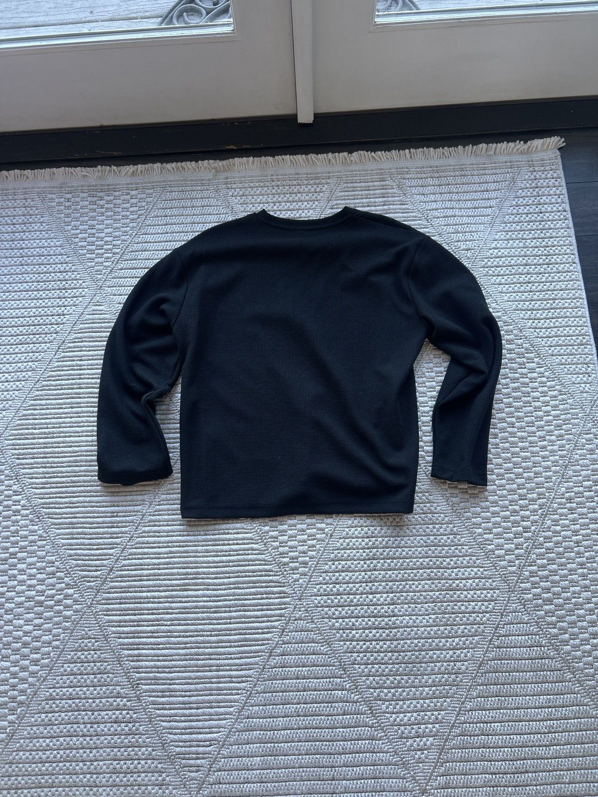 Other Crazy holographic knit, religious or something, sick sweater Size US L / EU 52-54 / 3 - 2 Thumbnail