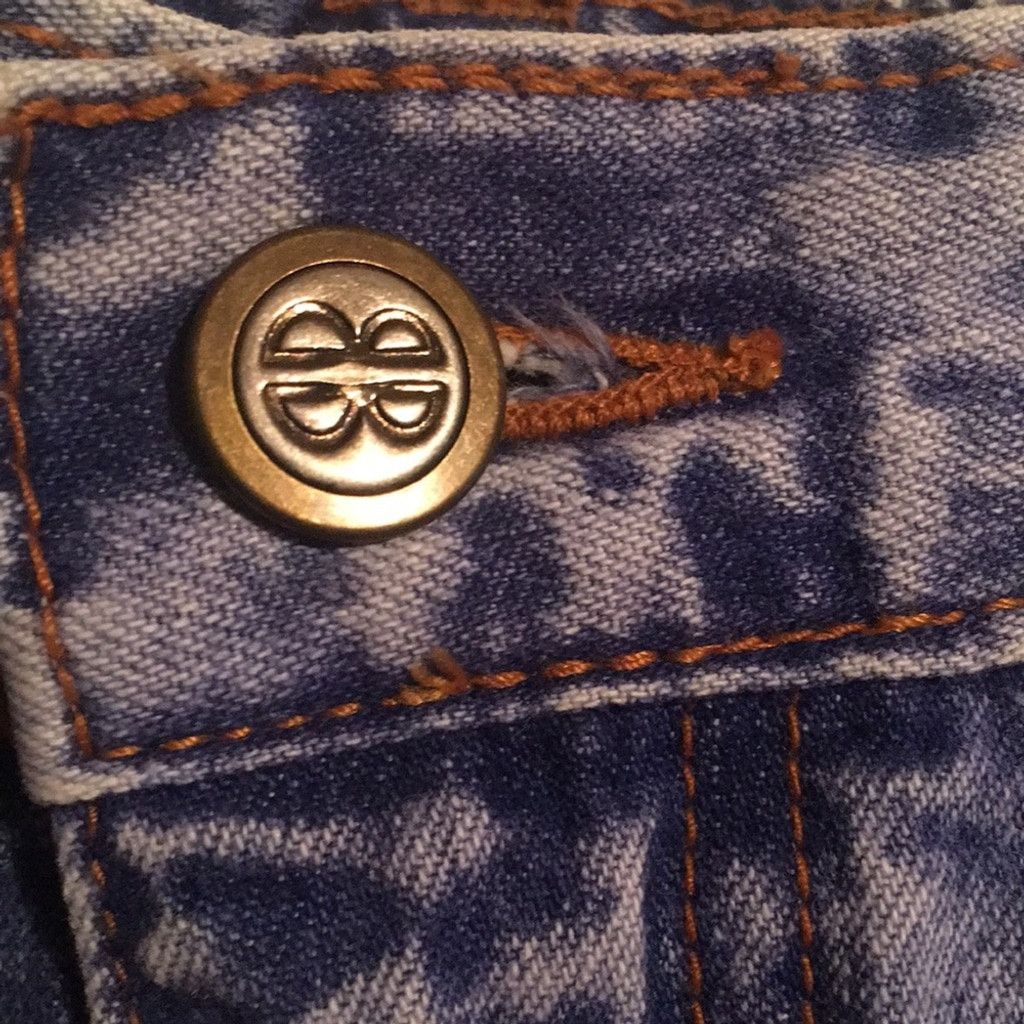 Bill Blass Vintage Bill Blass High Rise Stone Washed Jeans: Size 14P Size 36" / US 14 / IT 50 - 6 Thumbnail