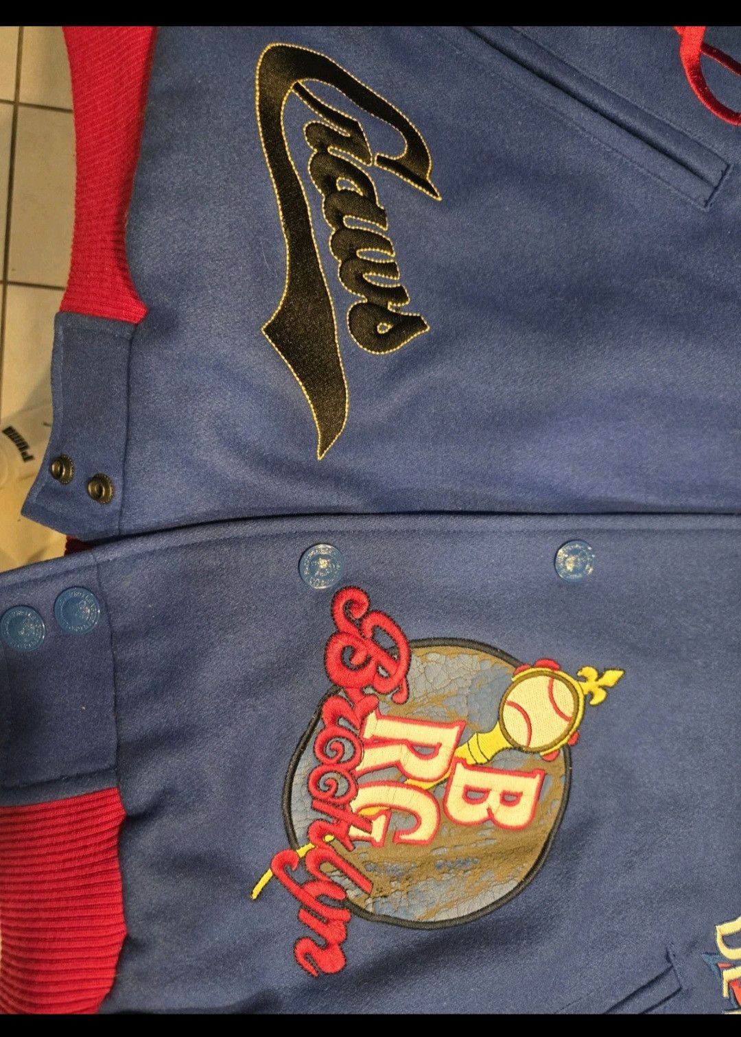 Other Vintage Headgear Negro League Baseball jacket with patchess Size US XXL / EU 58 / 5 - 11 Thumbnail