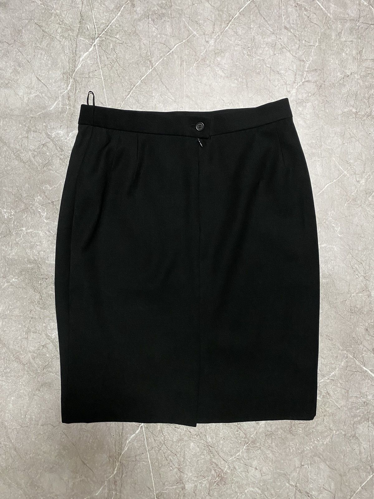 Designer × Escada × Vintage Escada vintage Lana wool midi skirt Size 30" / US 8 / IT 44 - 2 Thumbnail