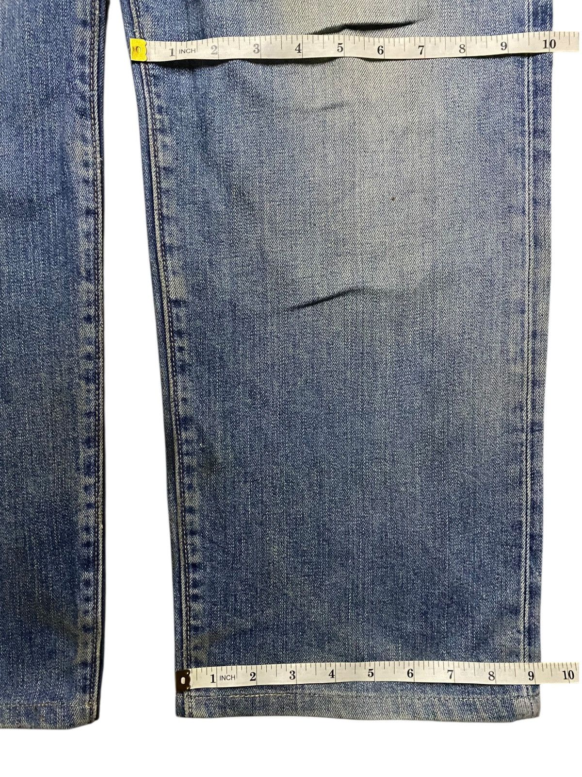 Vintage Vintage Gu Jeans Mud Wash Distressed Loose Jeans Size US 36 / EU 52 - 16 Thumbnail