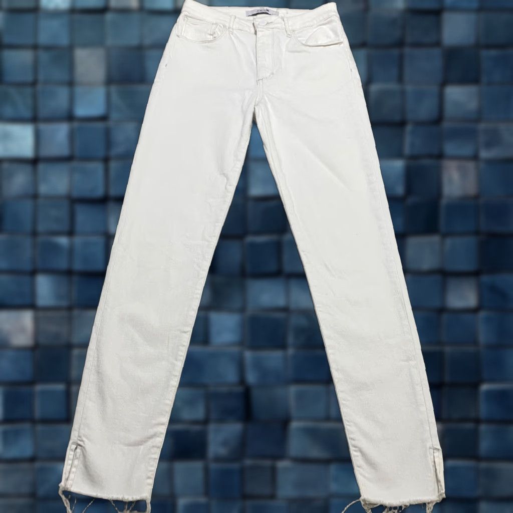 Vintage Joe's Jeans Womens Jeans White Light Wash Skinny High Rise 27 Limited Vintage? Size 27" / US 4 / IT 40 - 1 Thumbnail