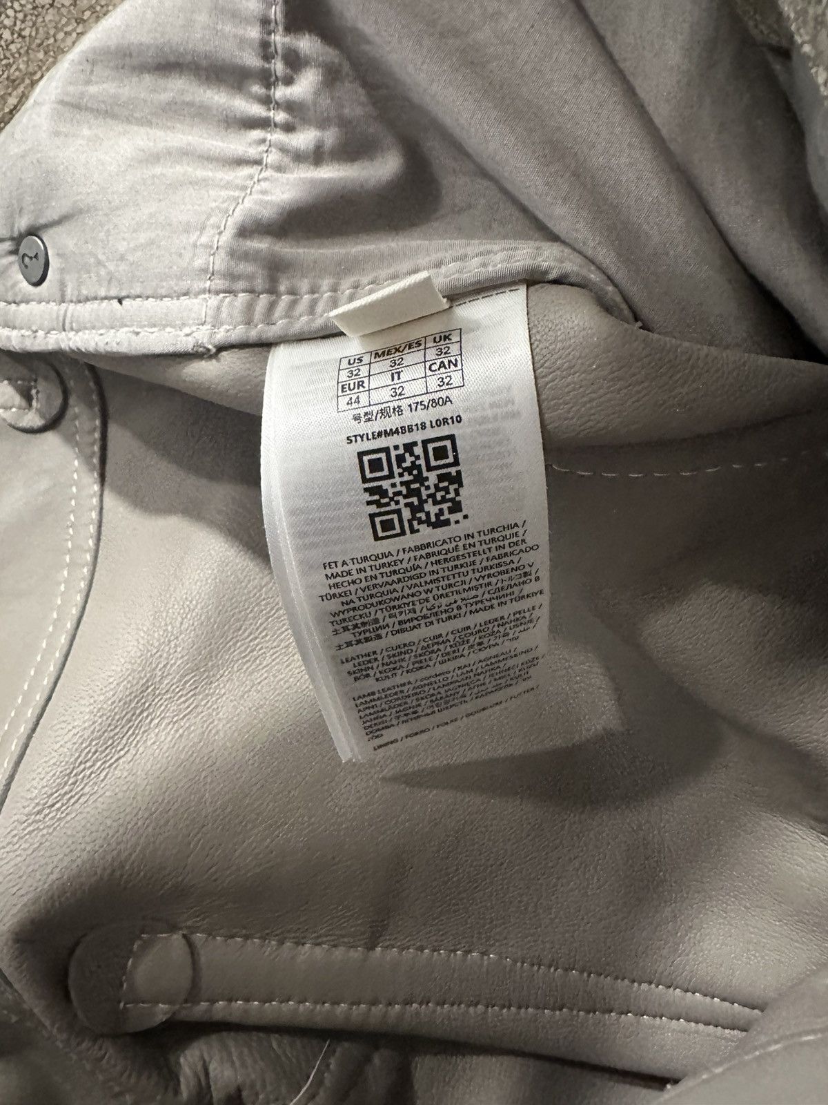 Guess Mens Guess Leather Pants Size US 32 / EU 48 - 6 Thumbnail