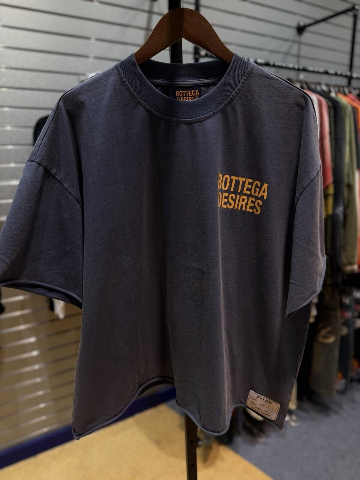 Bottega Desires BRAND NEW - Bottega Desires Tee T-Shirt F**k Joke (XL) Blue Size US XL / EU 56 / 4 - 4 Thumbnail