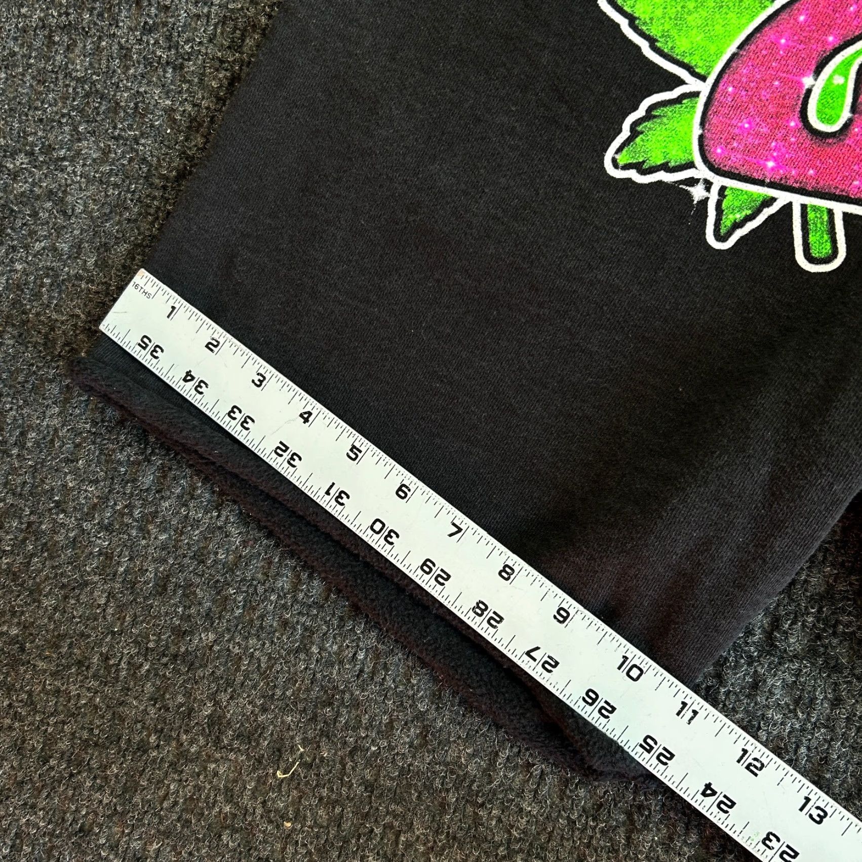 Los Angeles Apparel Los Angeles Apparel Shorts L Heavy Fleece Marijuana 26 Print 14oz Cotton USA Size US 33 - 7 Thumbnail
