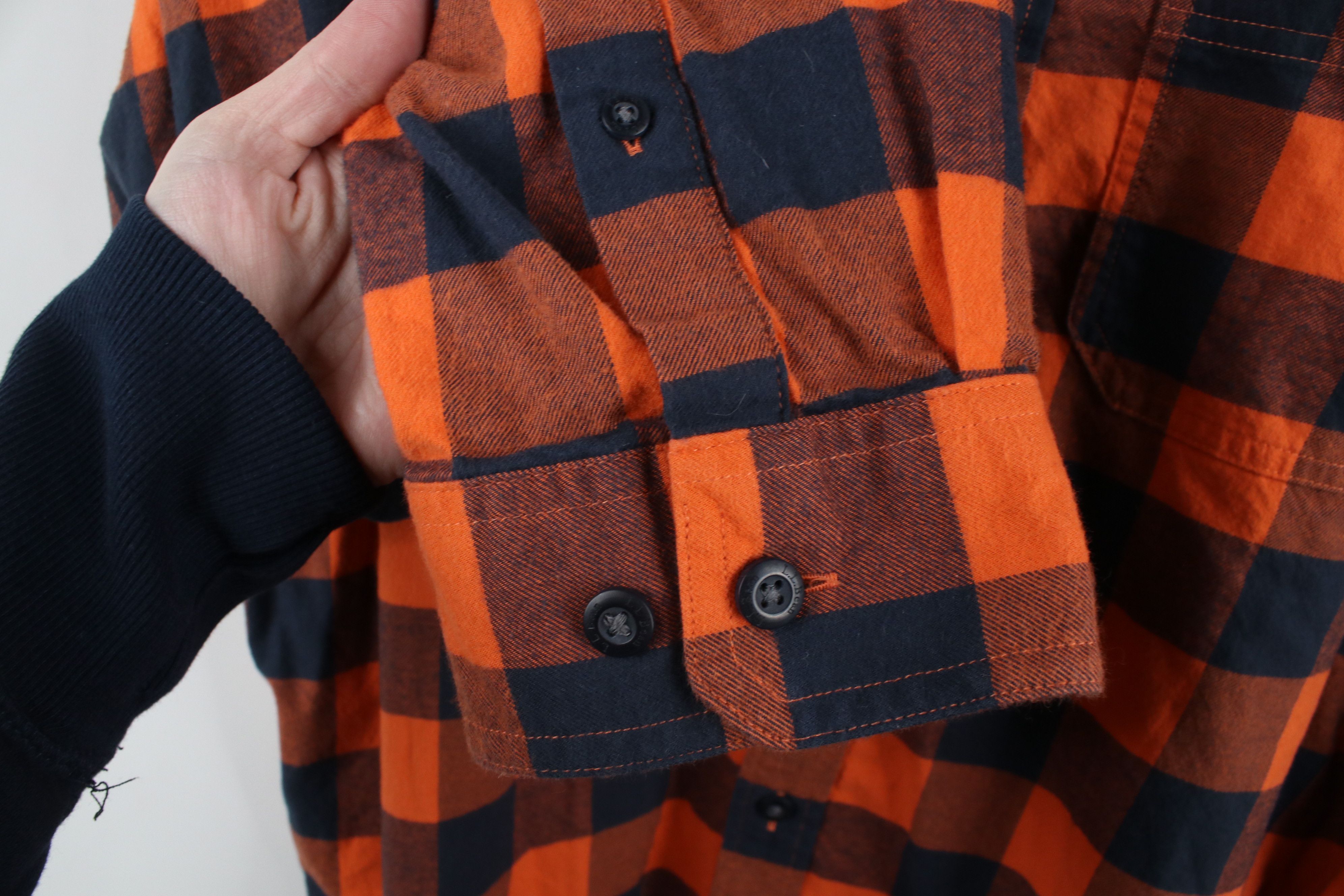 L.L. Bean × Vintage Vintage LL Bean Slightly Flannel Collared Button Shirt Size US XXL / EU 58 / 5 - 4 Thumbnail