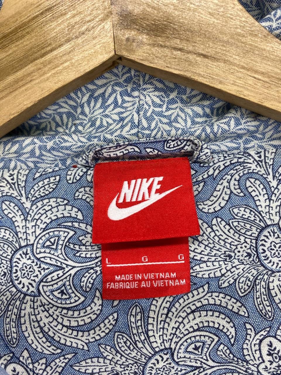 Nike Vintage Nike Paisley Hoodie Jacket Size L / US 10 / IT 46 - 7 Thumbnail