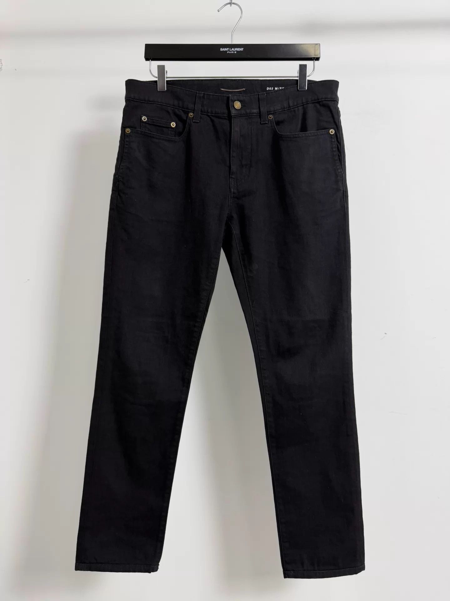 Hedi Slimane × Saint Laurent Paris 13FW D02 Little Crash Jeans