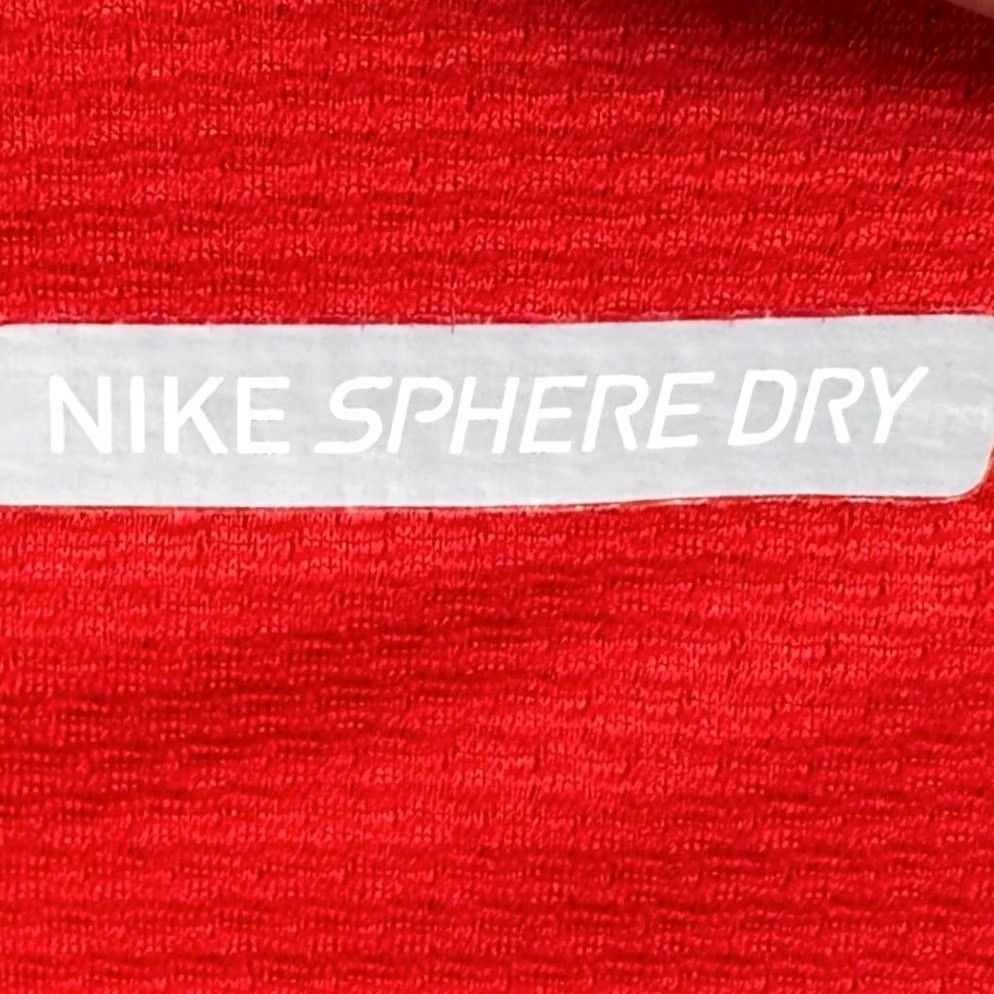 Nike VINTAGE Nike Sphere Dry Shirt Polo Mens Large Red Buckeyes Rugby Team Shirt Size US L / EU 52-54 / 3 - 6 Thumbnail