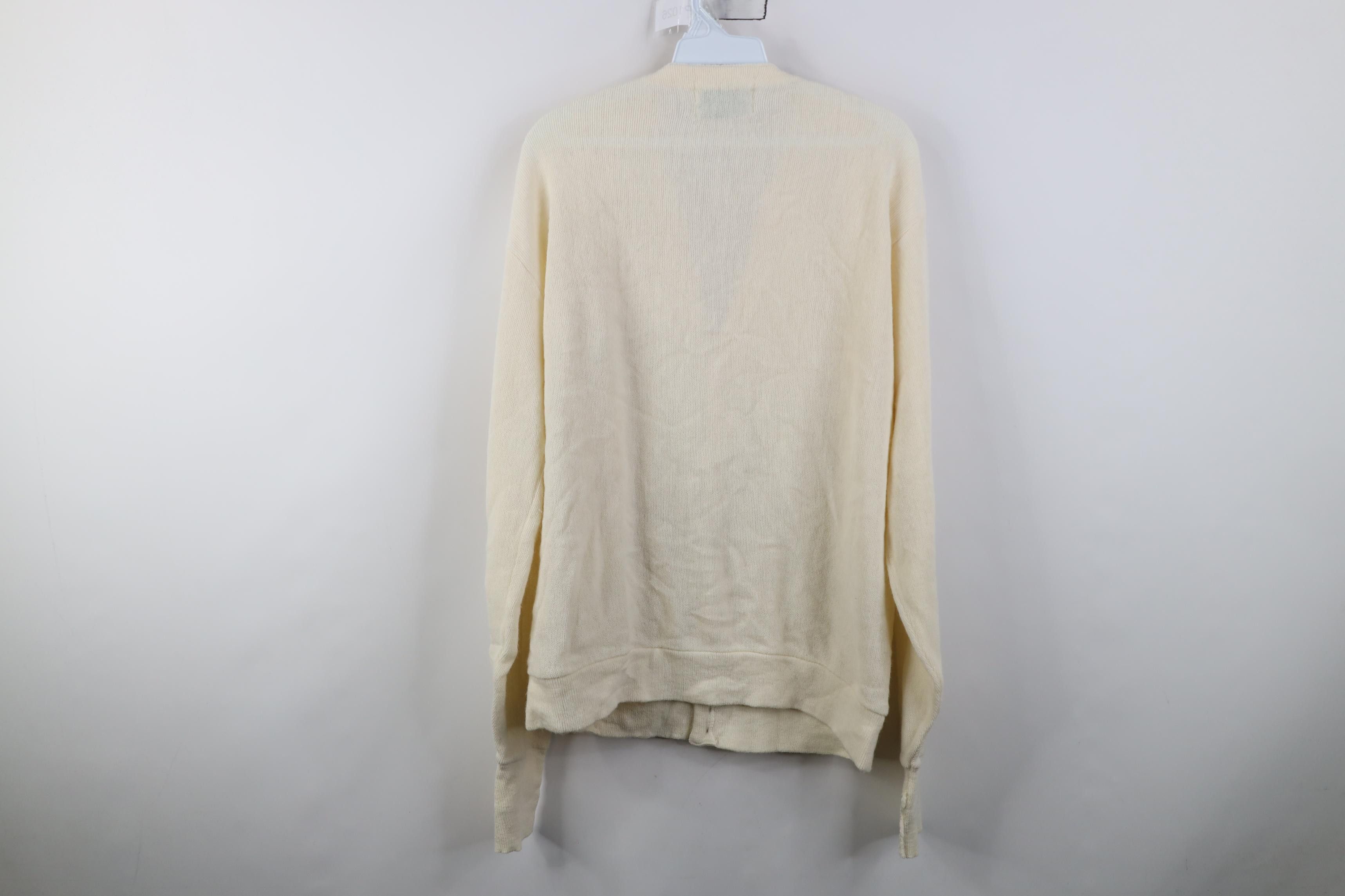 Vintage Vintage 70s Streetwear Kurt Cobain Knit Cardigan Sweater USA Size US XL / EU 56 / 4 - 10 Thumbnail