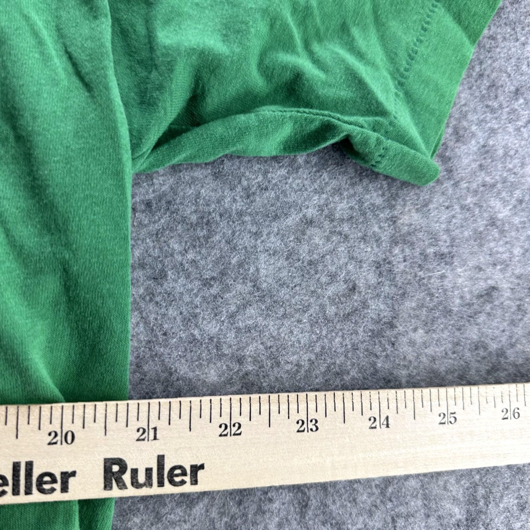 TEE JAYS VINTAGE St. Bernard C.Y.O. Shirt Mens XL Green 32 Single Stitch Made USA 80s Size US XL / EU 56 / 4 - 7 Thumbnail