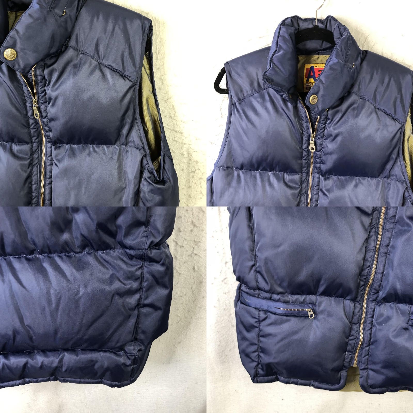 Gap VINTAGE Gap A317 Alpine Vest Mens Medium Blue Down Puffer Racing Ski 90s Size US M / EU 48-50 / 2 - 9 Thumbnail