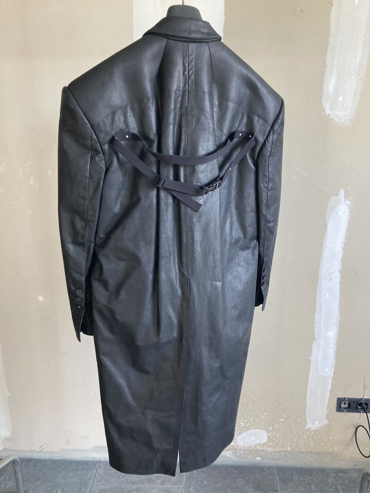 Rick Owens BRAND NEW/ Rick Owens Edfu Leather Coat Size US M / EU 48-50 / 2 - 2 Thumbnail