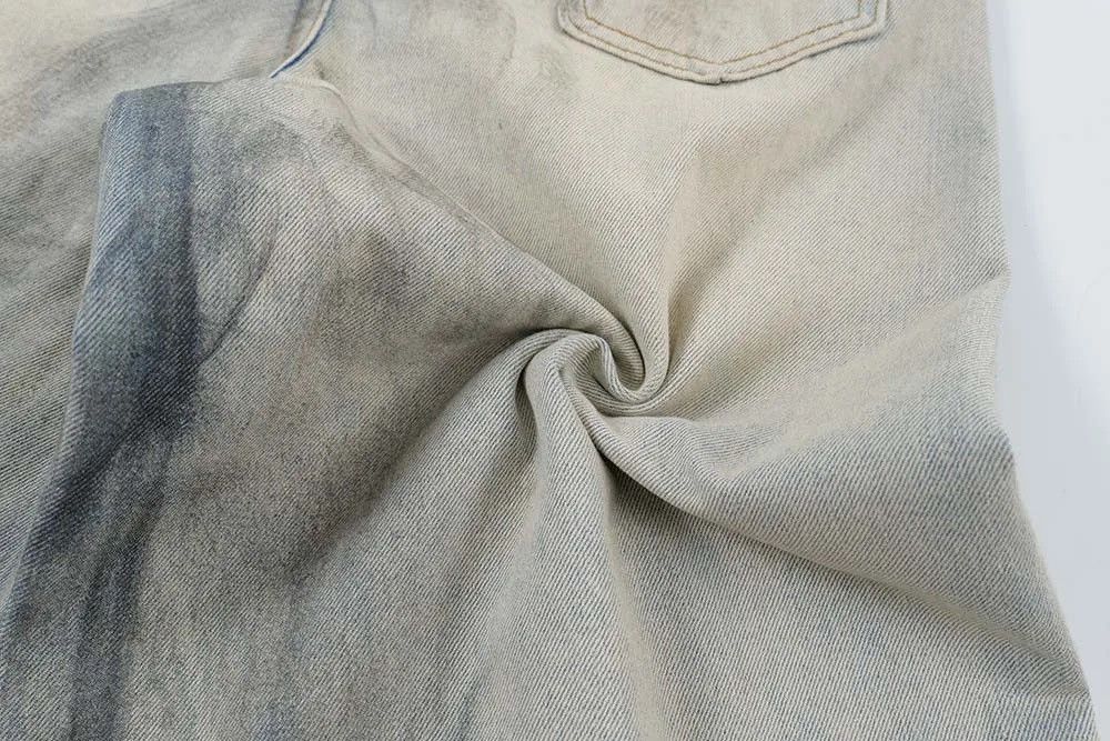 Other Dirty Mud Ripped Jorts Y2K Short Denim Size US 30 / EU 46 - 10 Thumbnail