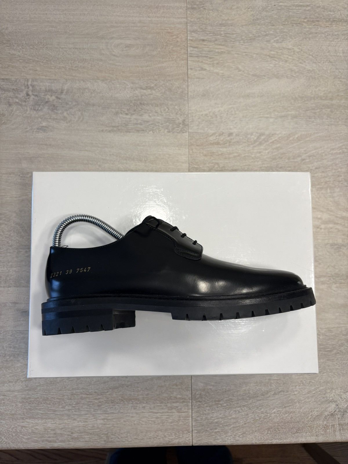 Common Projects RARE GRAIL Common Projects Lug Sole Derbys Size US 7.5 / EU 40-41 - 4 Thumbnail