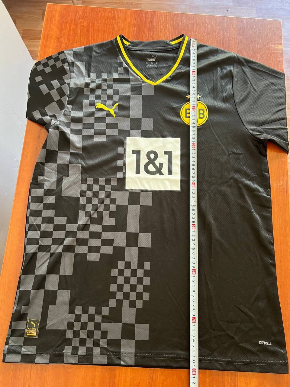Puma 2022/23 BORUSSIA DORTMUND AWAY SOCCER JERSEY FOOTBALL SHIRT Size US XXL / EU 58 / 5 - 13 Thumbnail