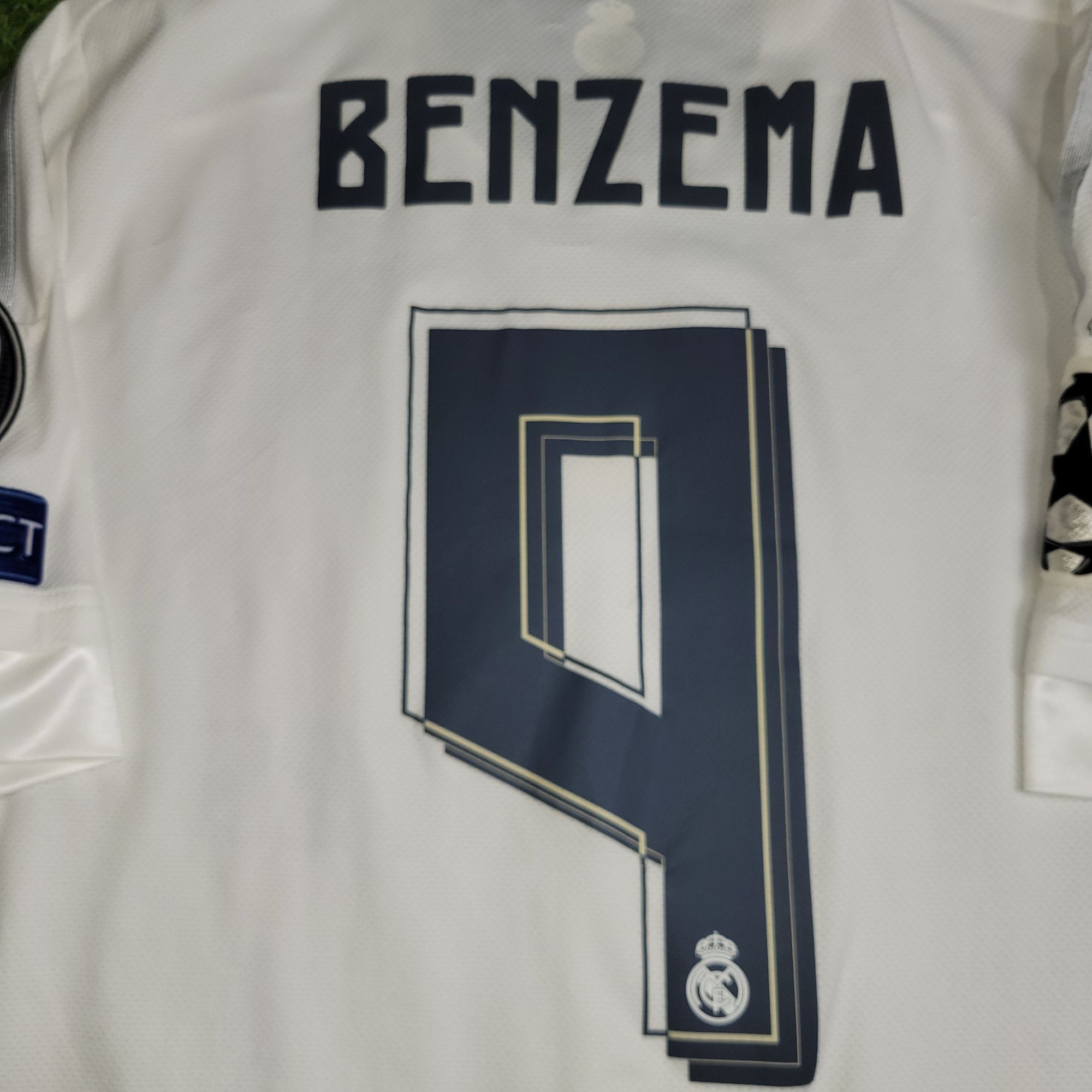 Adidas Benzema Real Madrid 2015 2016 UEFA ADIZERO Soccer Jersey L Size US L / EU 52-54 / 3 - 4 Thumbnail