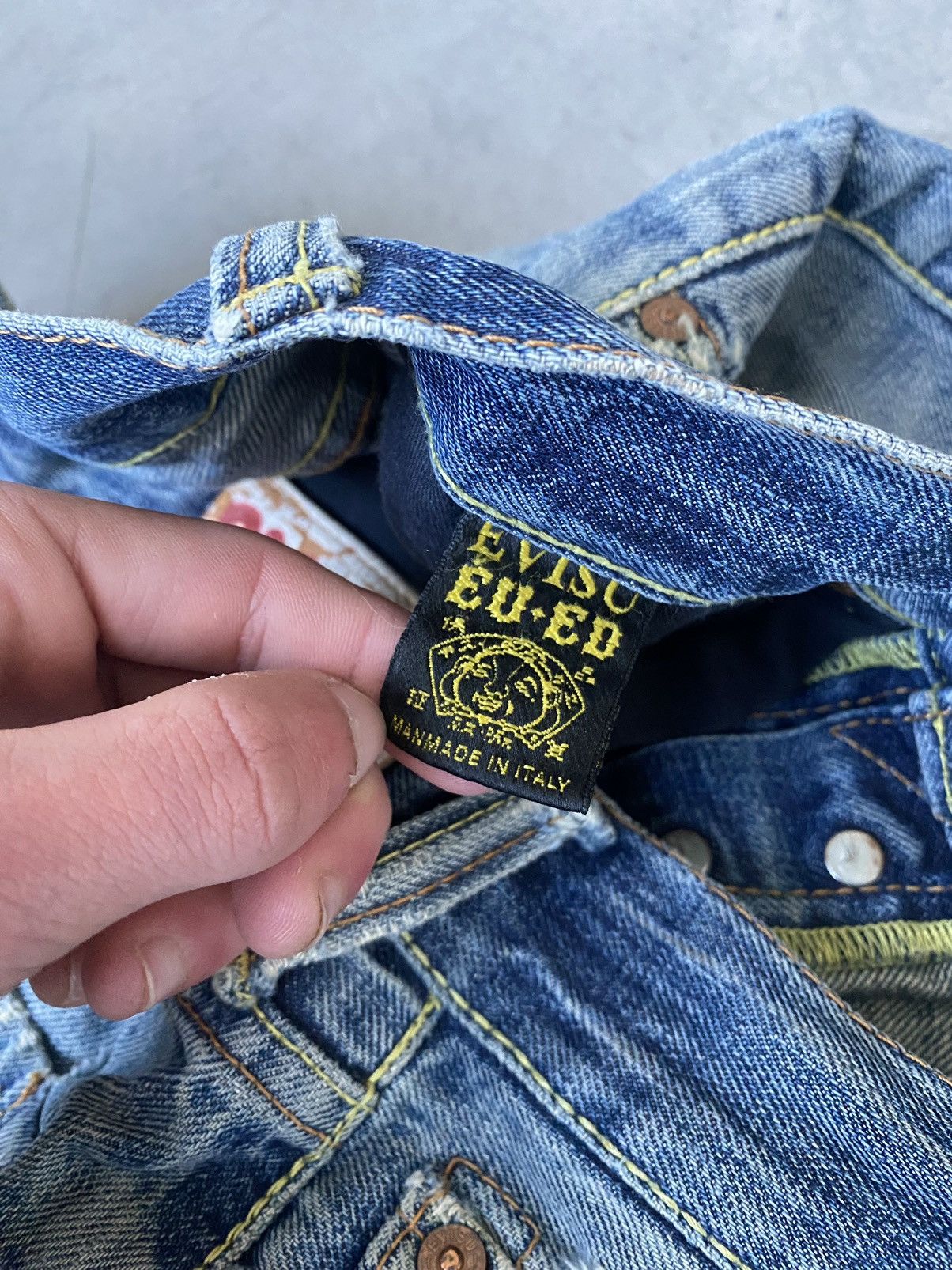 Evisu Evisu Ninja 🥷 Distressed Selvidge Casual Pants Veryrare Y2K Size US 30 / EU 46 - 9 Thumbnail