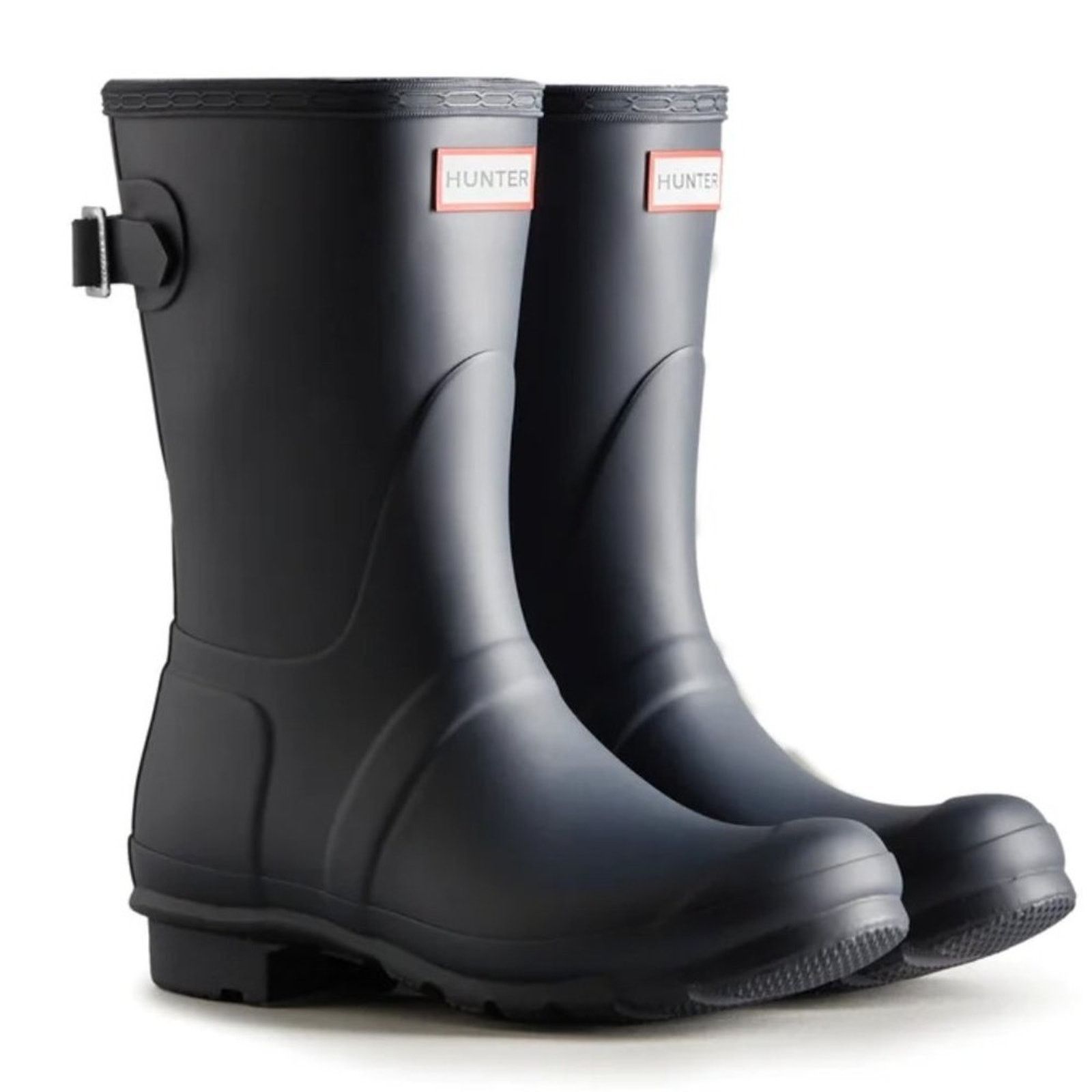 HUNTER Women's Original Back Adjustable Short Rain Boots