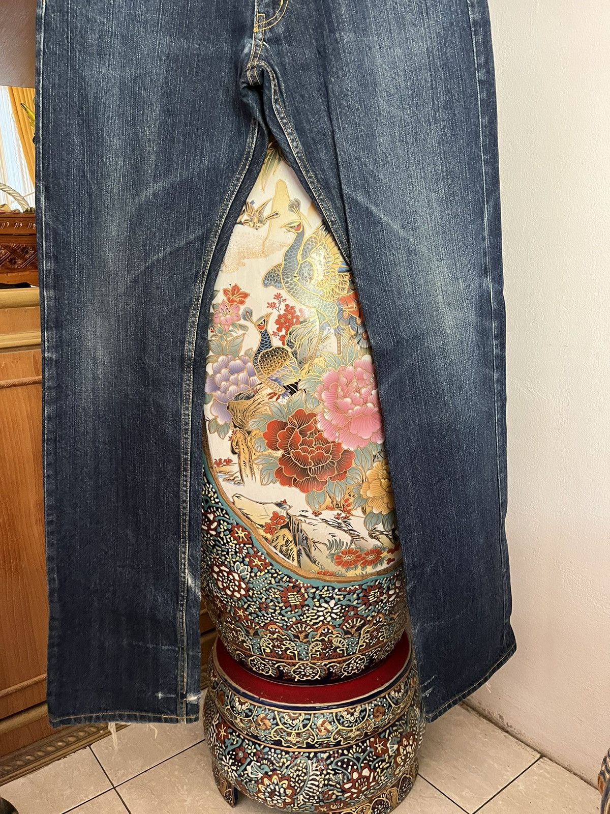 Beams Japan × Beams Plus × Japanese Brand BEAMS JAPAN STRAIGHT JEANS Size US 32 / EU 48 - 4 Thumbnail