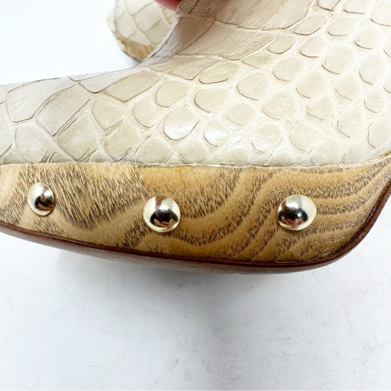 Stuart Weitzman STUART WEITZMAN Leather Heels in Size 8.5 Size US 8.5 / IT 38.5 - 4 Thumbnail