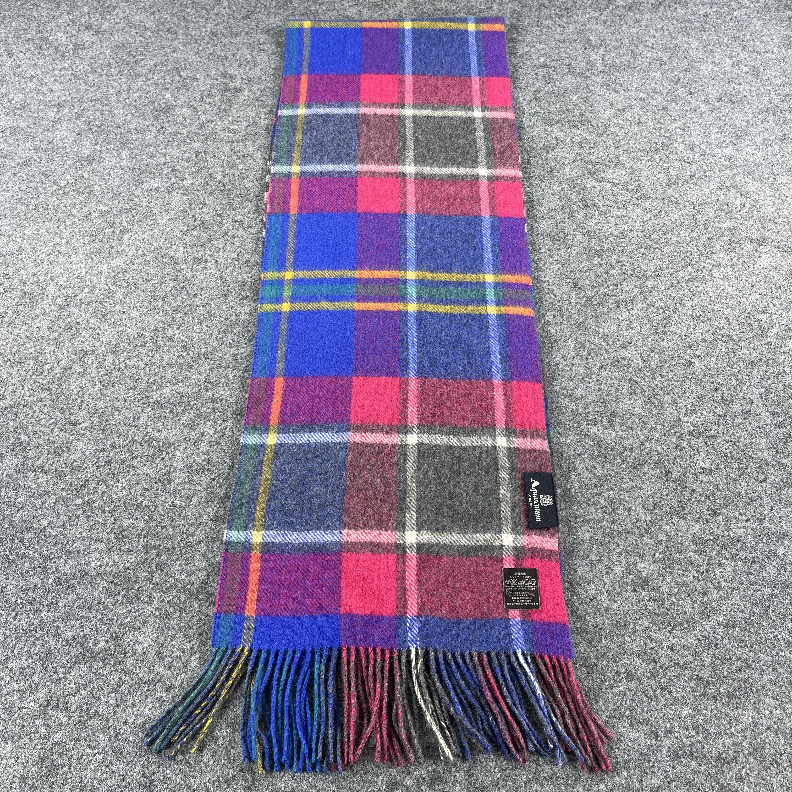 Aquascutum Scarf Muffler Neckwear T1276