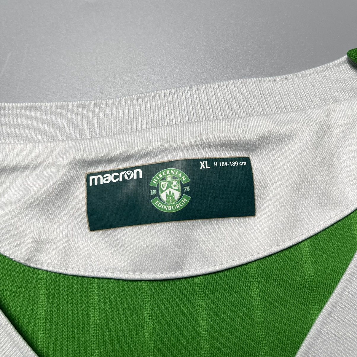 Macron HIBERNIAN MACRON 2019/2020 FOOTBALL HOME JERSEY #26 SPECTOR Size US XL / EU 56 / 4 - 8 Thumbnail