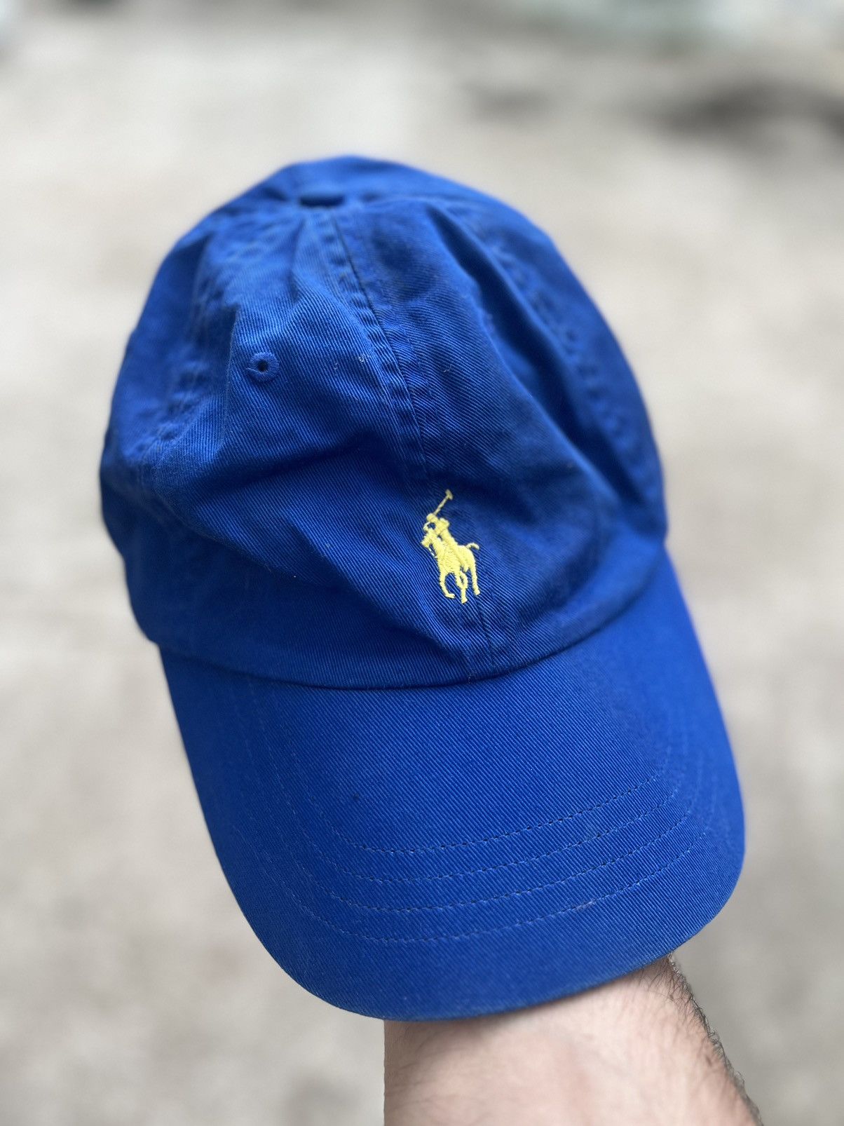 Polo Ralph Lauren × Vintage Polo Ralph Lauren Pony Chief Keef Blue Cap Size ONE SIZE - 1 Thumbnail