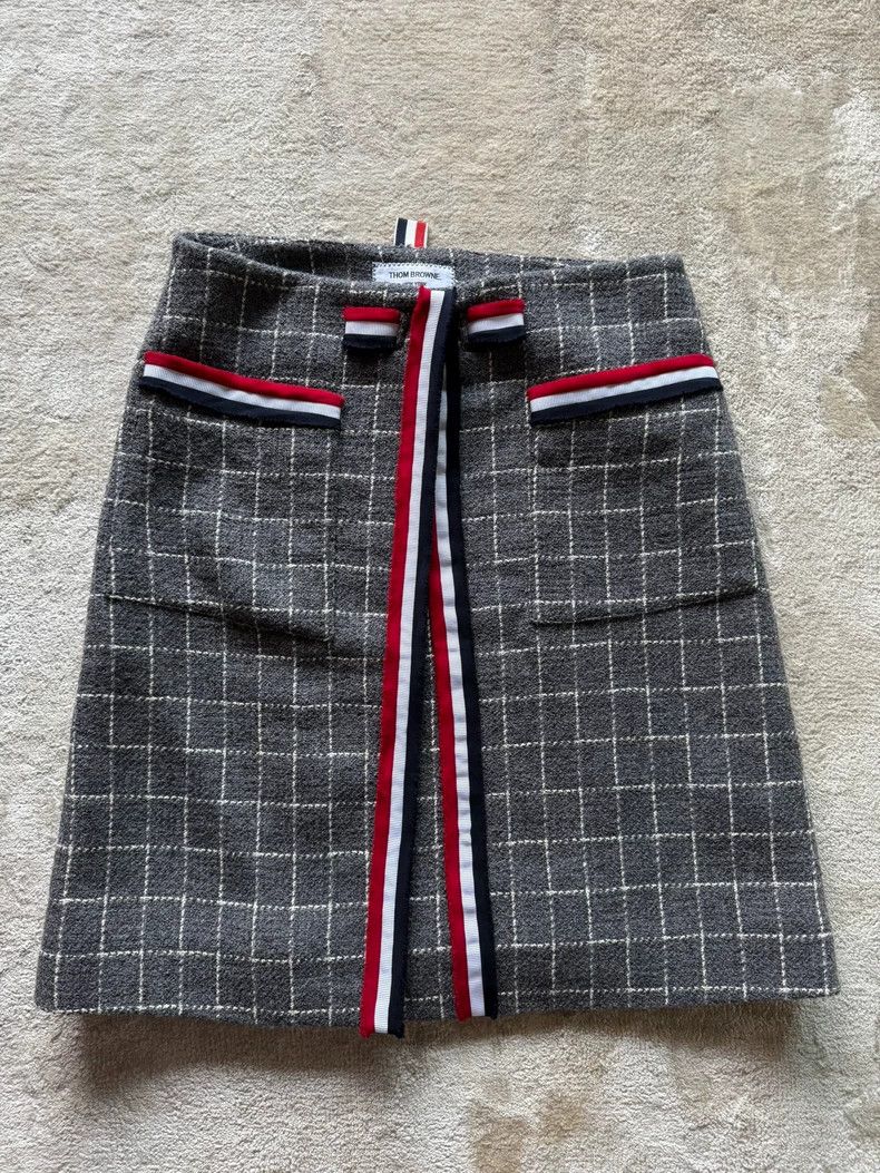 Thom Browne Thom Browne Gray skirt Size 25" / US 0 / IT 36 - 1 Thumbnail