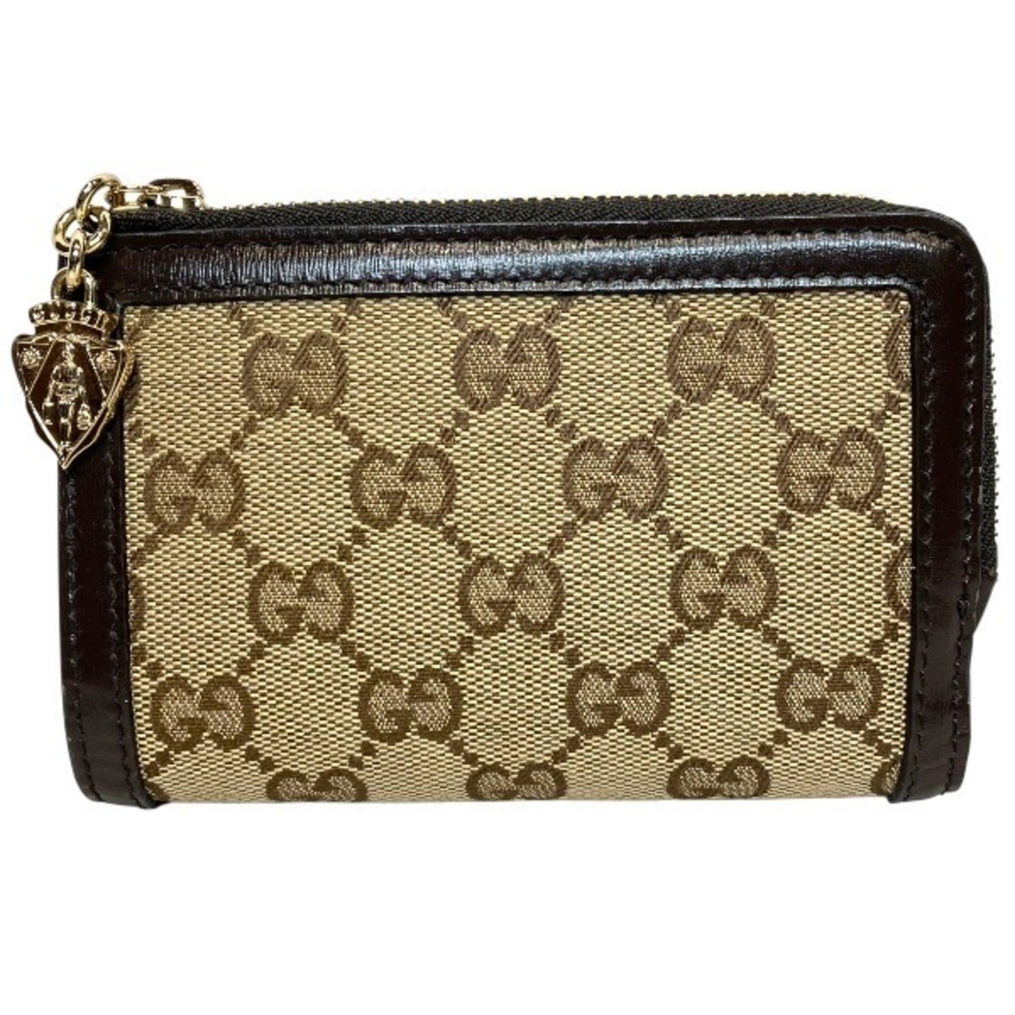 Gucci Gucci GG Canvas Compact Wallet 790036 Bi-fold for Women Size ONE SIZE - 1 Thumbnail