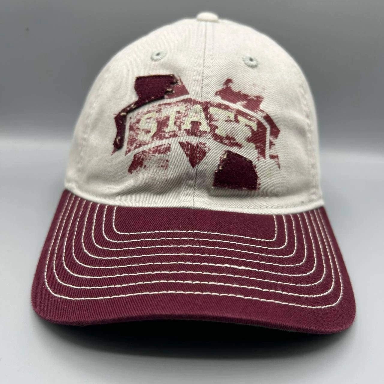 Adidas Mississippi State Bulldogs Hat Embroidered Strap Back Cotton Size ONE SIZE - 1 Thumbnail
