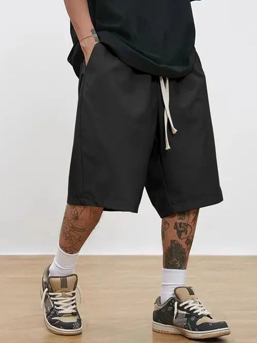 Jean Hosokawa x aoka Oversized DRIP Y2k Shorts drill Size US 32 / EU 48 - 2 Thumbnail