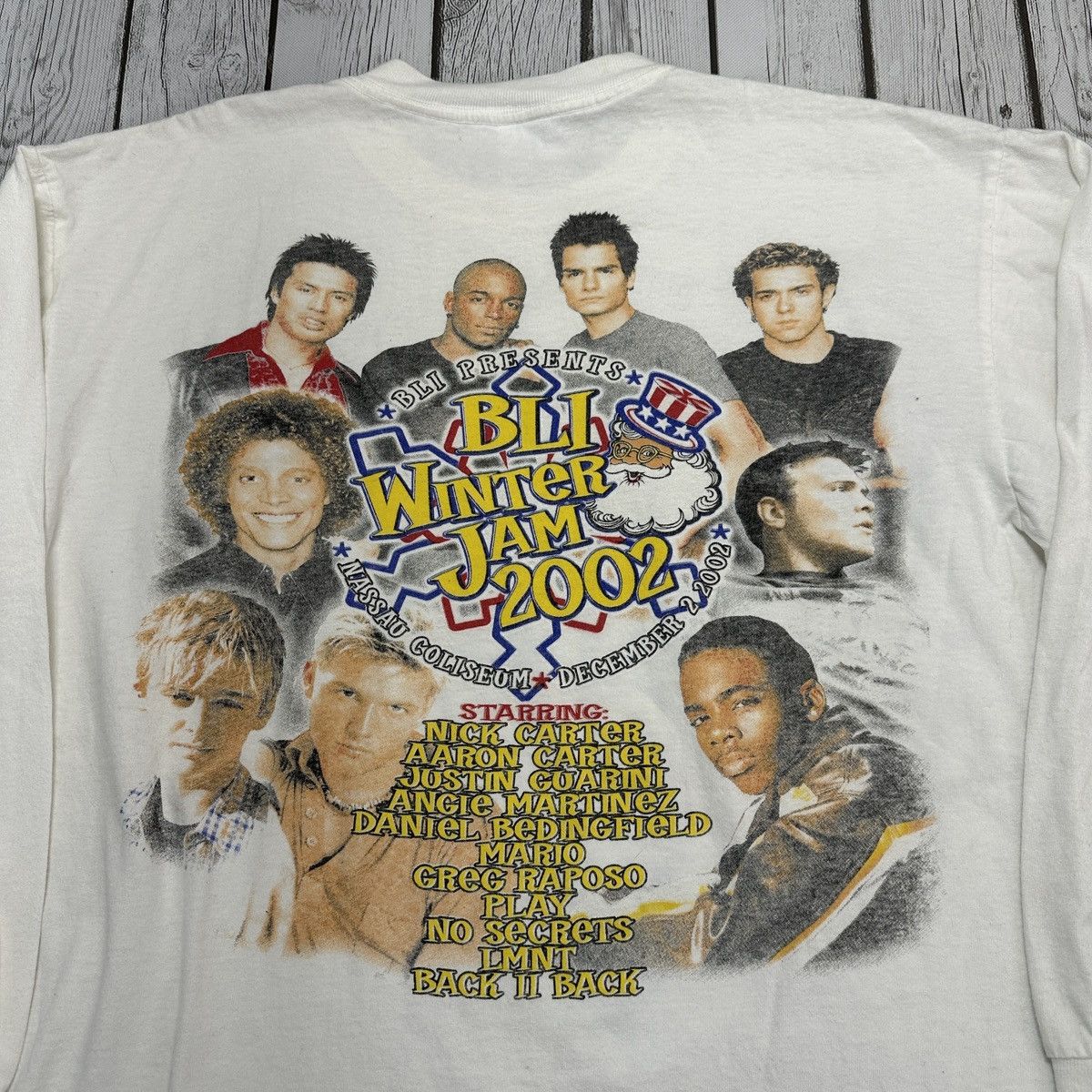 Band Tees Vintage BLI Winter Jam 2002 long sleeve tee Size US L / EU 52-54 / 3 - 4 Thumbnail