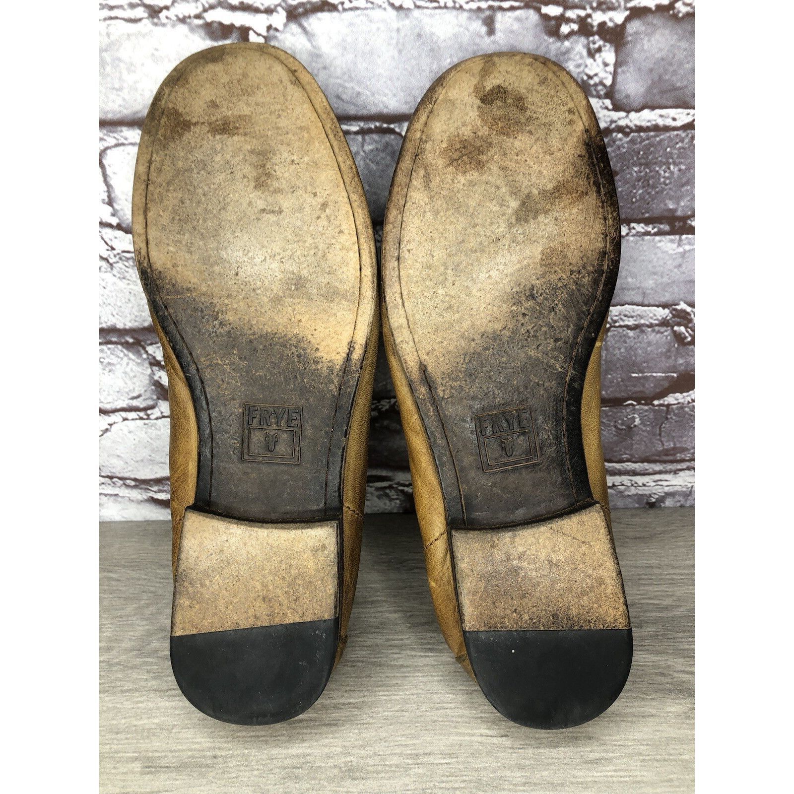 Frye FRYE Loafer Brown Leather Slip On Comfort Moccasin Driver Me Size US 11 / EU 44 - 20 Thumbnail