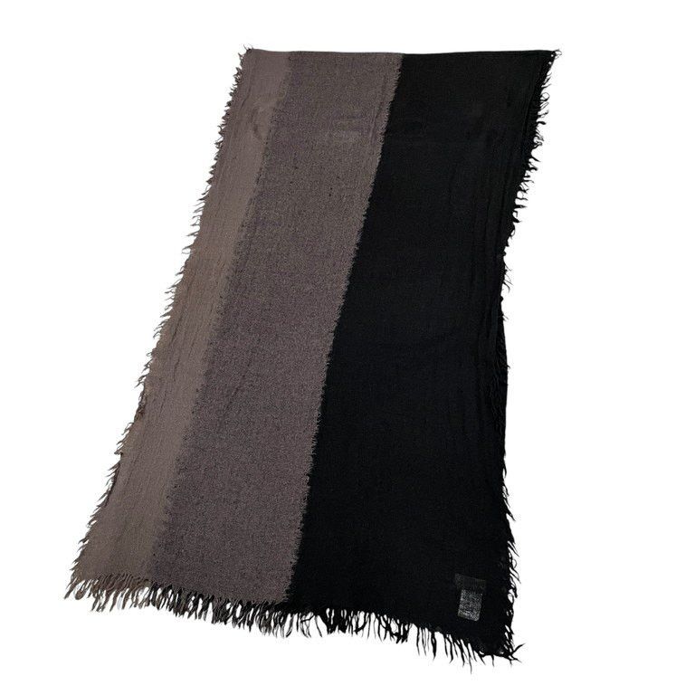 Yohji Yamamoto YOHJI YAMAMOTO POUR HOMME 17AW Tri-color large muffler Size ONE SIZE - 4 Thumbnail