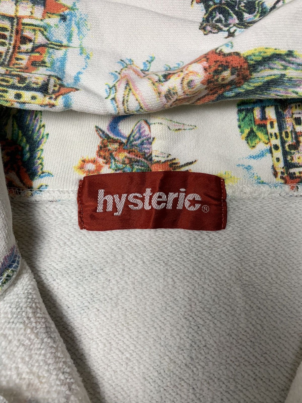 Hysteric Glamour 2000s Hysteric Glamour Nude Mermaid & Fairy Long Zip Hoodie Size US S / EU 44-46 / 1 - 7 Thumbnail