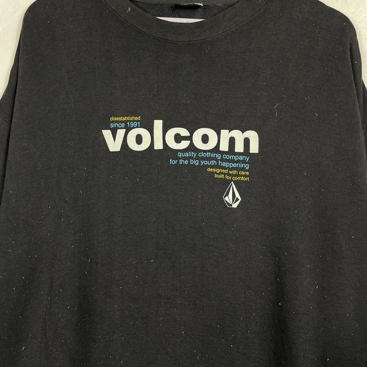 Vintage × Volcom 💥90s VOLVOM SKATEWEAR CREWNECK PULLOVER SWEATSHIRT Size US XL / EU 56 / 4 - 6 Thumbnail