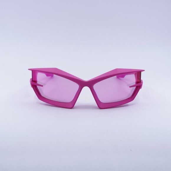 Givenchy Givenchy GV40049I 73Y Sunglasses Pink Geometric Frame Size ONE SIZE - 2 Thumbnail