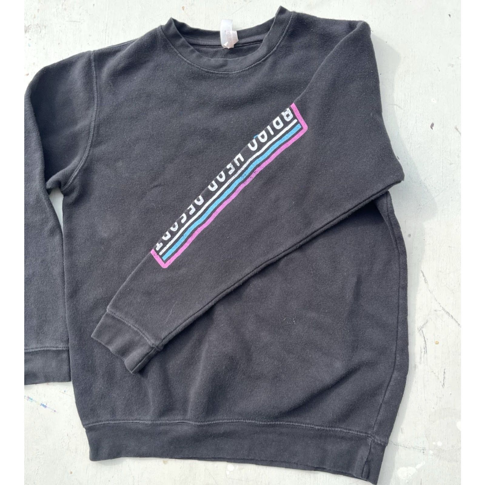 Vintage Duck Co. Men's Sweatshirt Black Brian Head Resort Ski Utah Epic Spell-Out M Size US M / EU 48-50 / 2 - 7 Thumbnail