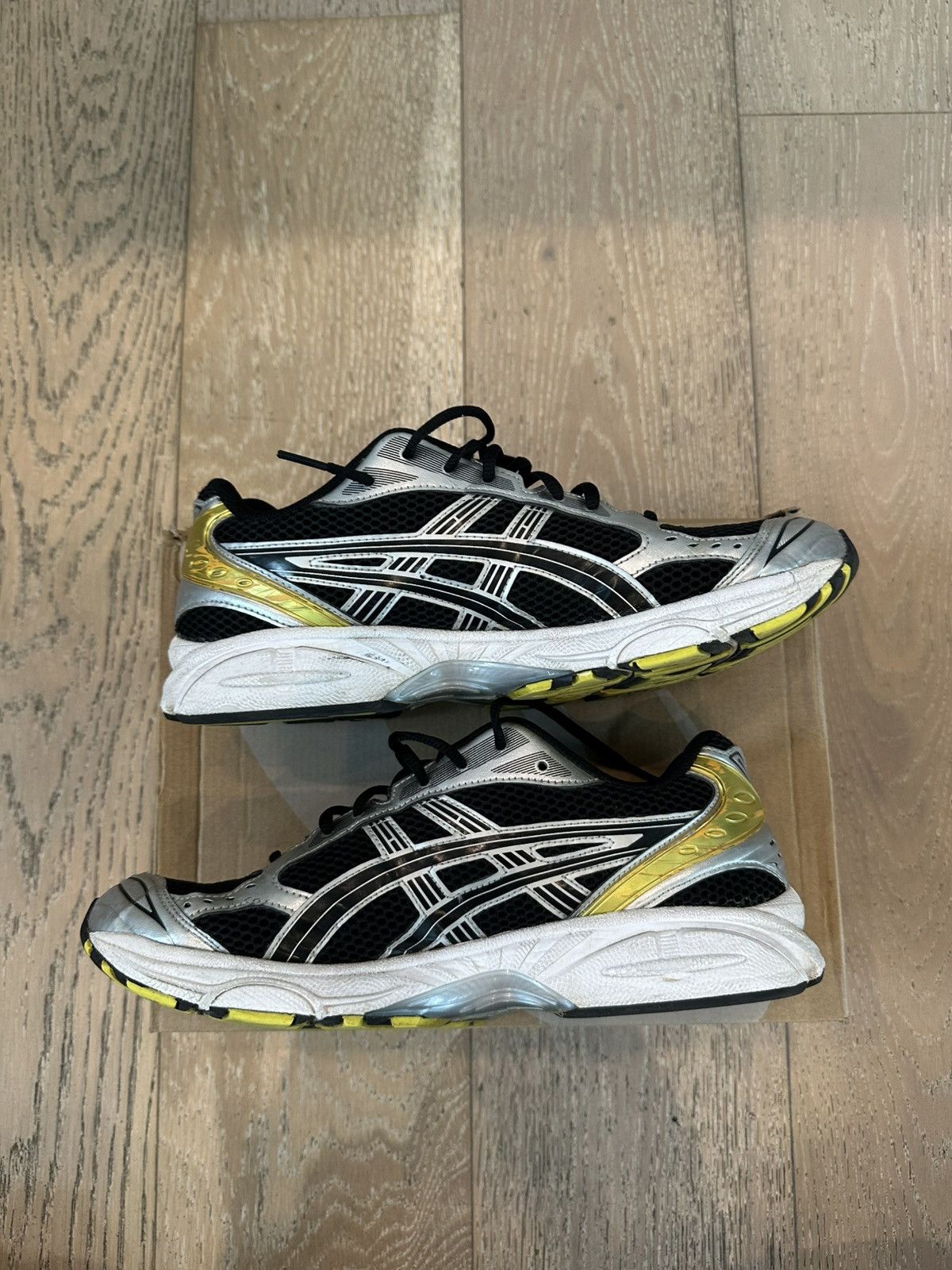Asics ASICS Gel-Kayano 14 Black Lemon Spark Size US 10.5 / EU 43-44 - 5 Thumbnail