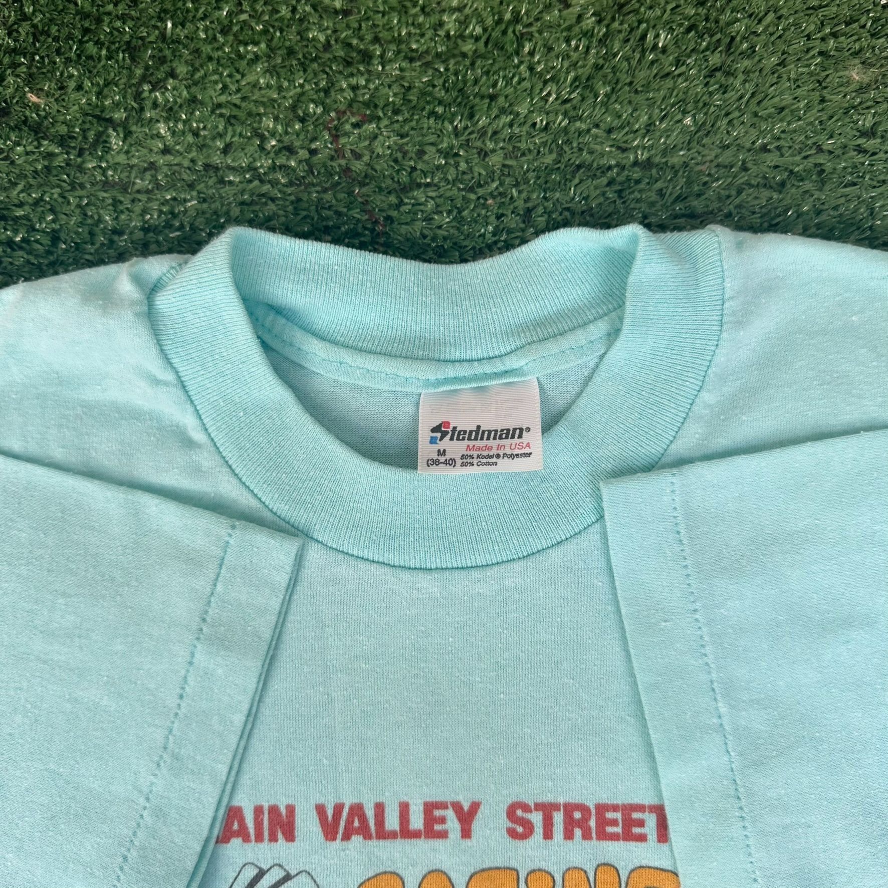 Vintage Vintage 80s Champlain Valley Hot Rod Run T-Shirt 1989 Paper Size US M / EU 48-50 / 2 - 4 Thumbnail