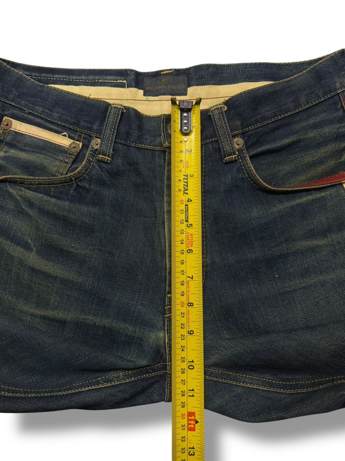 Hysteric Glamour Vintage Walking Jumper by Bobson Japanese Denim Side Stripe Size US 31 - 17 Thumbnail