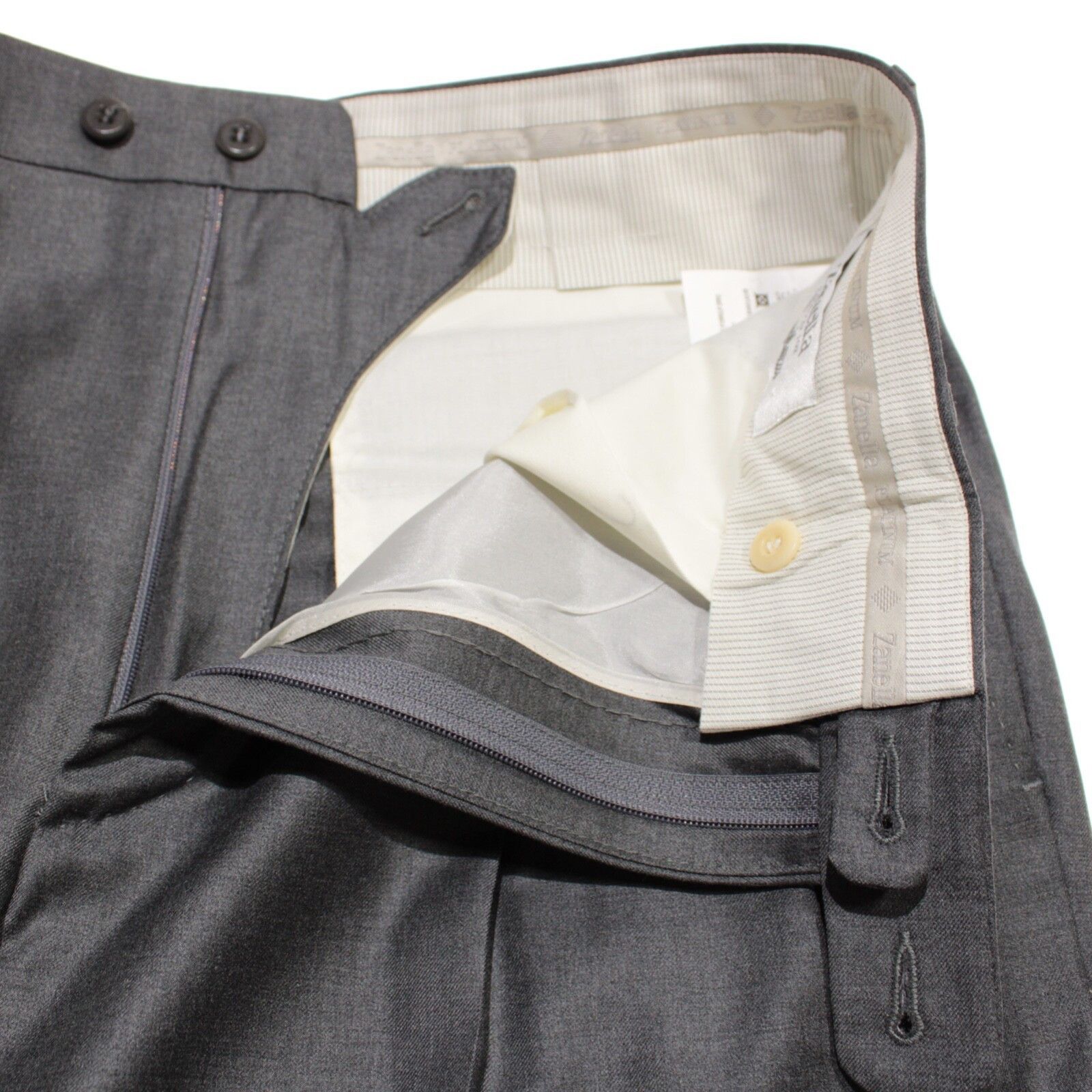 Zanella Zanella New with tags Dress Pants Size 33 US In Gray Size US 33 - 3 Thumbnail