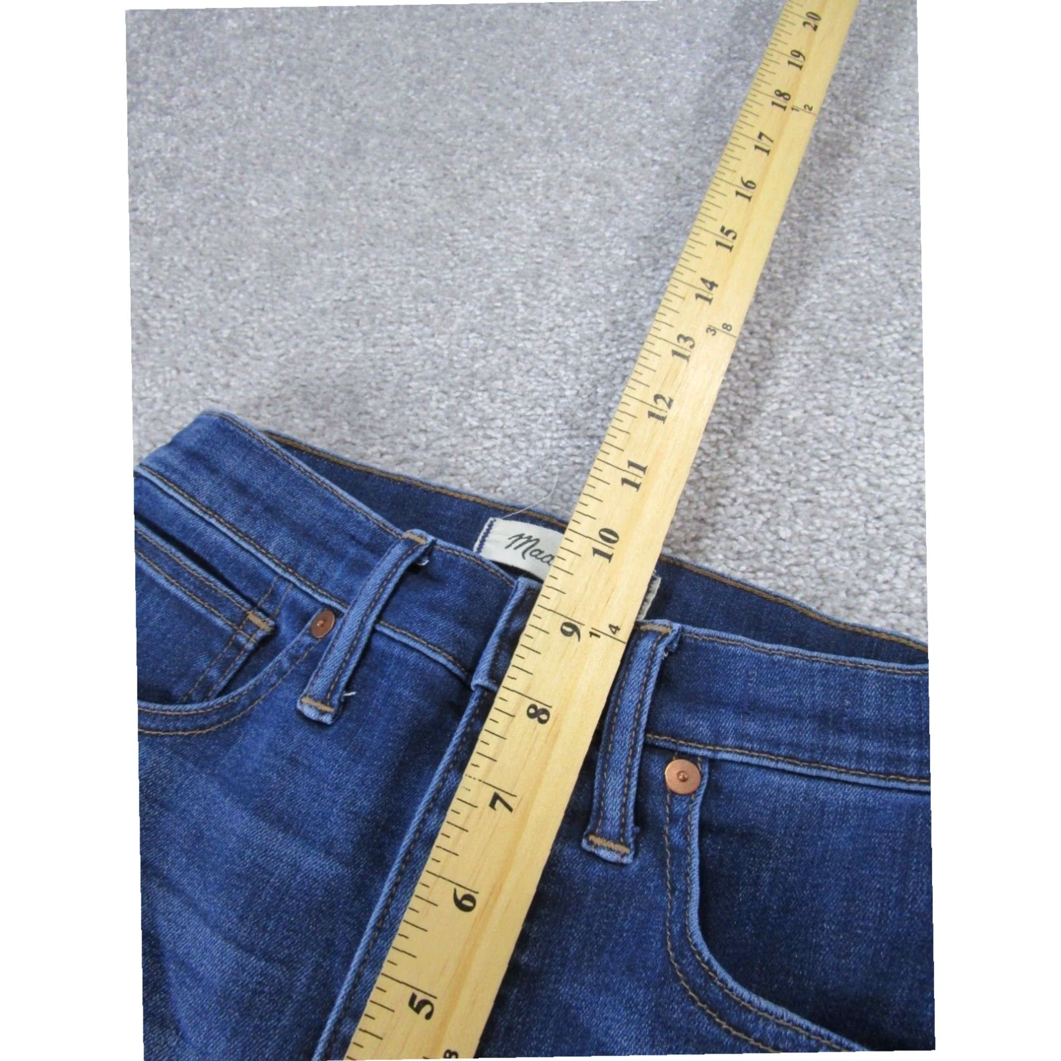 Madewell Madewell Womens Jeans Dark Wash Skinny Size 42" / US 20 - 6 Thumbnail