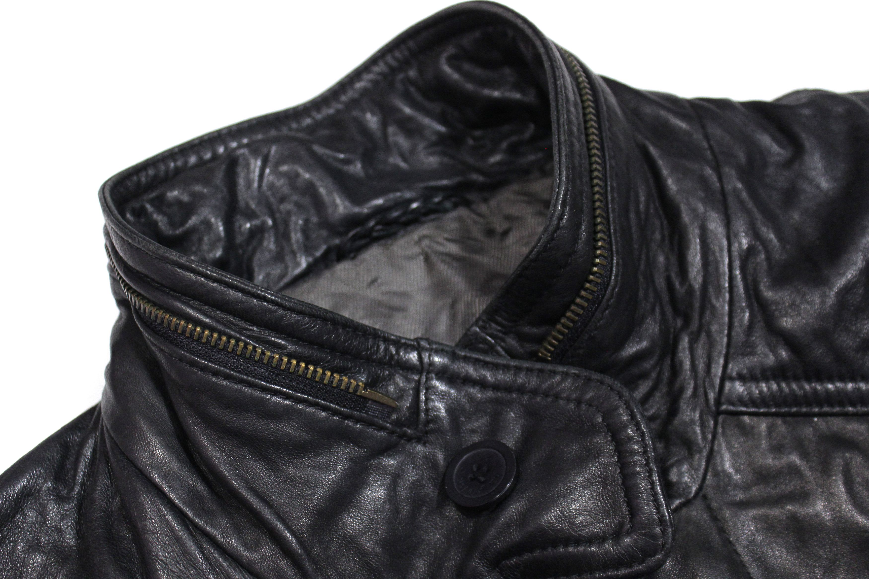 Yves Saint Laurent 90S Leather Jacket Vintage Size US M / EU 48-50 / 2 - 6 Thumbnail