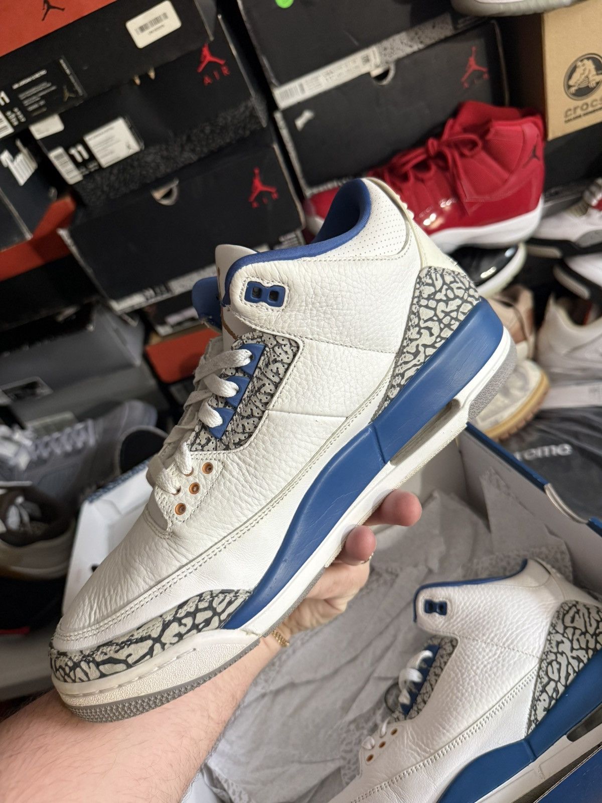 Jordan Brand Jordan retro 3 wizard sz 12 Size US 12 / EU 45 - 3 Thumbnail
