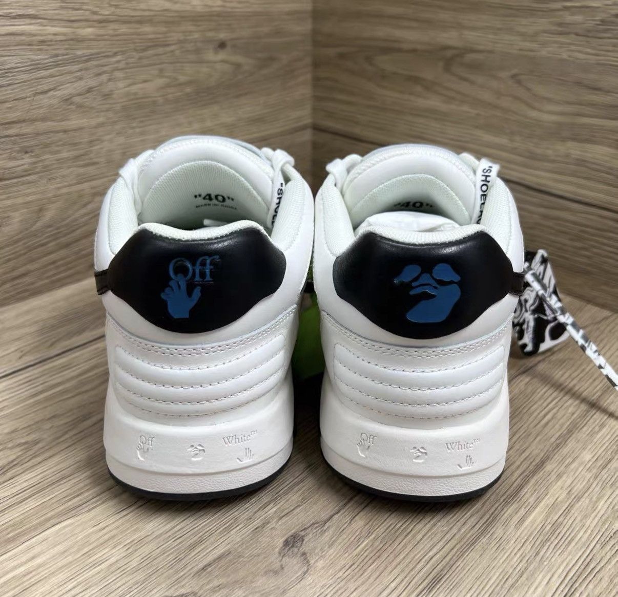 Off-White Off-White Out Of Office Pointed-Toe Sneakers J41 Size US 7 / EU 40 - 3 Thumbnail
