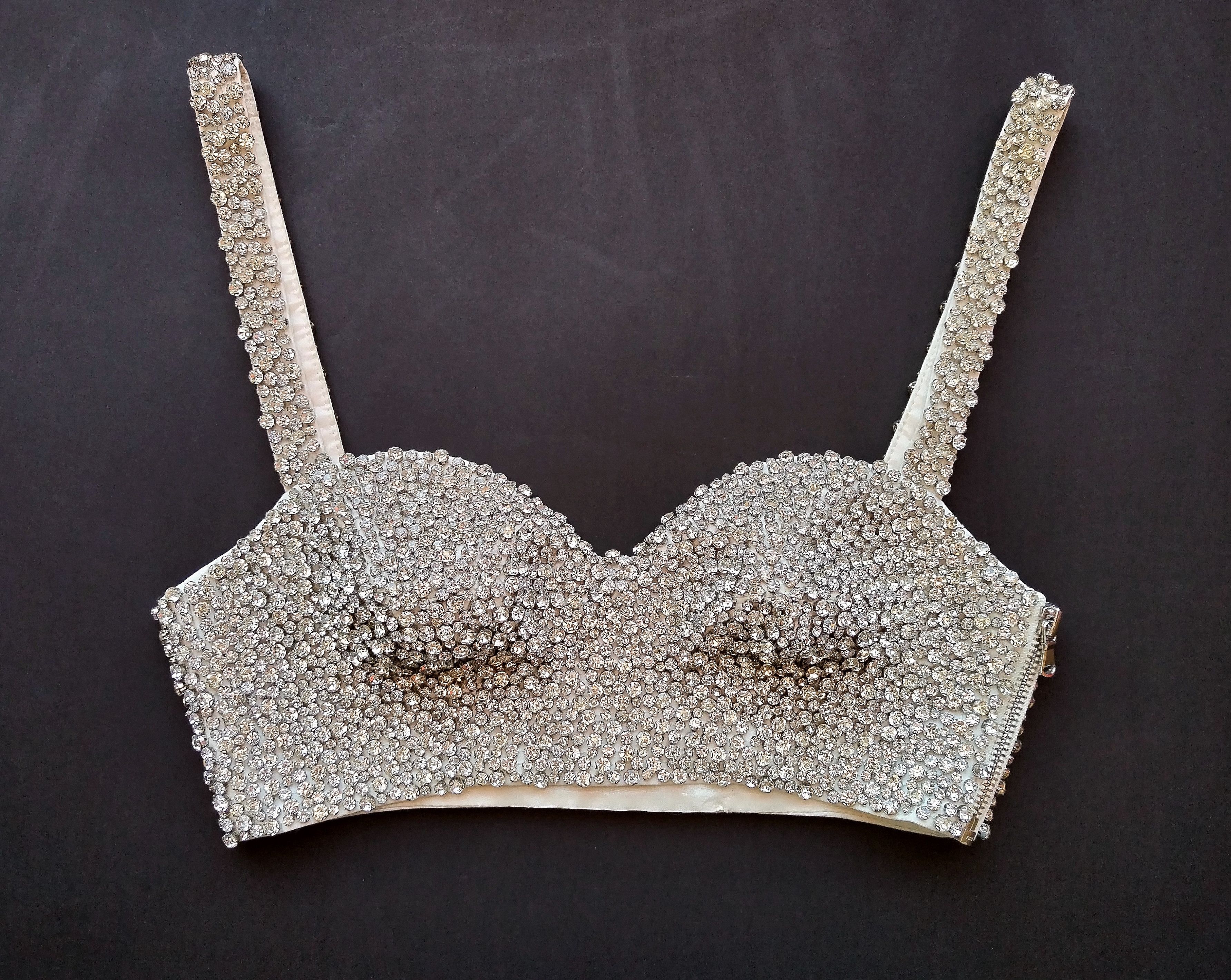 Moschino Crystal bustier Size XXS / US 00 / IT 34 - 9 Thumbnail