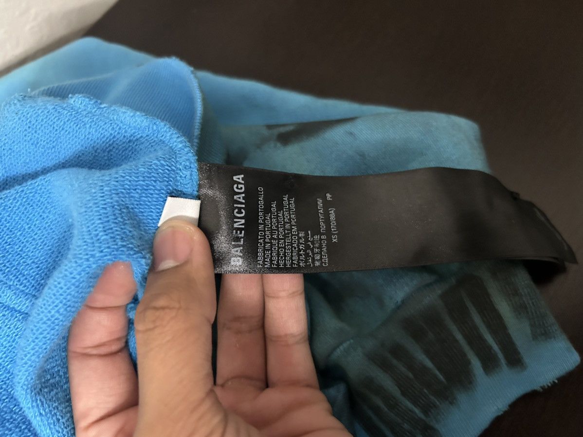 Balenciaga Balenciaga Blue Skater Hoodie Size US M / EU 48-50 / 2 - 7 Thumbnail
